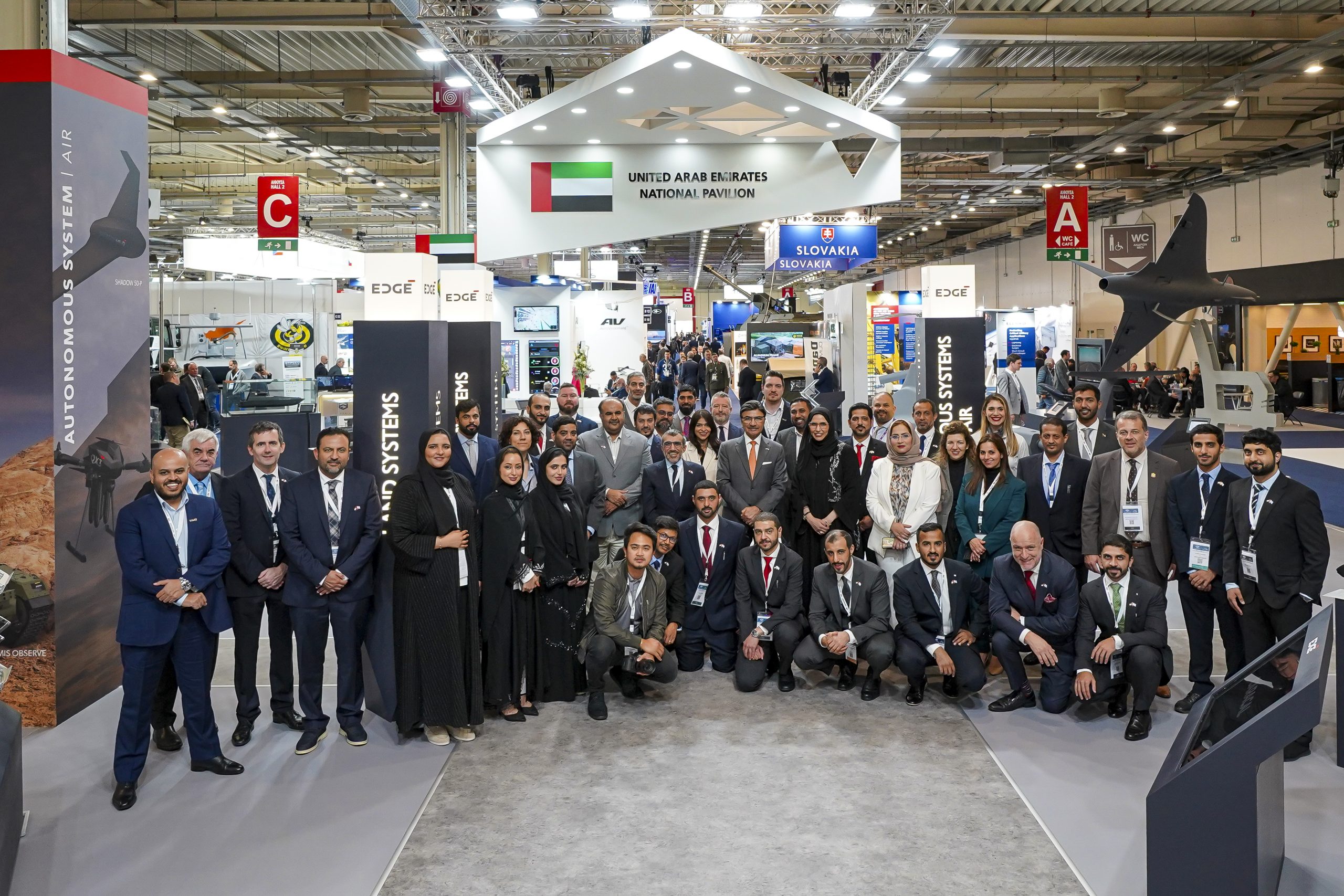 EDCC organizes UAE National Pavilion at DEFEA 2023 in Athens